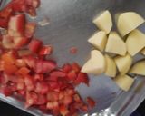 A picture of step 2 of Soya Pyaaz Pulao.