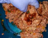 A picture of step 9 of BBQ Meatloaf with a Kick!.