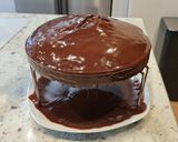 Foto del paso 9 de la receta Bizcocho de leche con cobertura de chocolate
