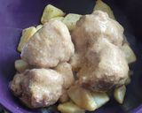 Foto del paso 6 de la receta Albóndigas con bacon y salsa de almendras