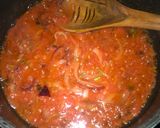 A picture of step 3 of Spaghetti and sausage.