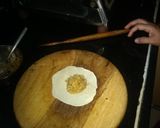 A picture of step 3 of Veg momos.
