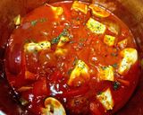 A picture of step 4 of Chilli Tofu Stew (Vegan).