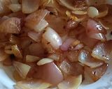A picture of step 4 of Dhaba Style Mushroom Do Pyaza (Mushroom Onion Cream Curry).