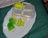 Ice lollies with green cocktail recipe step 2 photo