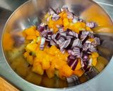 Une image de l'étape 6 de Salade d'endives à la mortadelle, concombre, tomate et mozzarella.