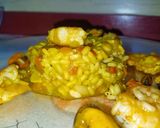 Foto del paso 7 de la receta: Arroz de langostinos y mejillones al aromas de Montilla moriles