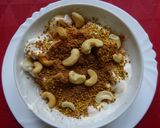 Gyümölcsös joghurt virágporral recept fázis 5 fotója