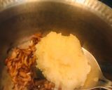A picture of step 1 of Chicken aalu salan.