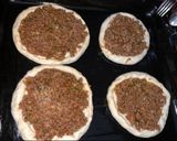A picture of step 3 of Lahm Bi Ajeen - Syrian Sfiha.