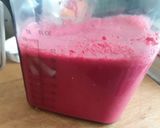 A picture of step 3 of Sig's Beetroot Hot Cooler Shot Soup.