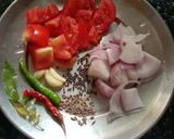 পেঁয়াজ টমেটো চাটনি(peyaj tomato chutney recipe in Bengali) রেসিপি ধাপ - 1 ছবি