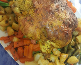 صورة لخطوة 6 من وصفة دجاجة مبخرة و محمرة و محشية شعرية 🍗👌