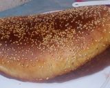 A picture of step 1 of Sesame bread.