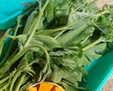 Foto langkah ke 1 dari resep Bobor Daun Labu kuning.