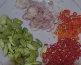 Foto langkah ke 1 dari resep Tahu Petai Pedas.