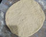 A picture of step 2 of My homemade pizza 1😍.