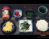 蛋絲鮭魚お茶漬け(茶泡飯)-兩人小餐桌的食譜步驟1照片