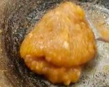 A picture of step 3 of Mango halwa.