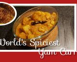 A picture of step 9 of Niramish Gathi Kochur Torkari // Yum Curry.