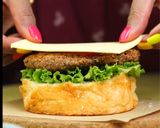 A picture of step 11 of Rajma Kebab Sandwich￼.