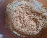 A picture of step 3 of Peanut Ladoo.