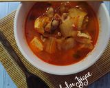 Foto langkah ke 5 dari resep Sundubu Jjigae (Sup Tahu Pedas).