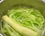 Hình bước làm 3 của món Canh Bí Xanh Nấu Tôm