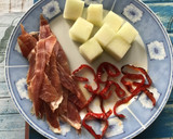 Foto del paso 1 de la receta: Melón con jamón, regalitos