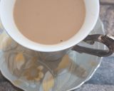 A picture of step 1 of Dodh wali chai.