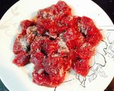 Hình bước làm 3 của món Bò xào lúc lắc