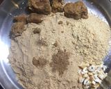A picture of step 4 of Atta Gud Ladoo / Wheat Flour Jaggery Ladoo.