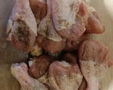 Hagymás - mustáros csirkecomb sütőben recept fázis 1 fotója