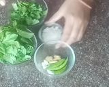 A picture of step 1 of Mint Rice.