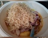 A picture of step 4 of Noodles masa#100noodlescontest#.