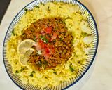 صورة لخطوة 8 من وصفة أرز باللحم المفروم والكزبرة
