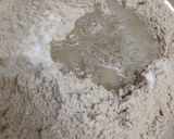 A picture of step 1 of Crunchy garlicky pearl millet vaghariyu.