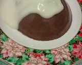 Foto langkah ke 3 dari resep Puding Brownis.