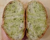 Foto langkah ke 29 dari resep Flaxseeds Pandan Swirl Sourdough Bread.