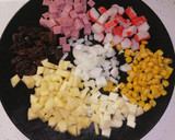Foto del paso 2 de la receta: Ensalada de pasta con pasas, manzana y curry