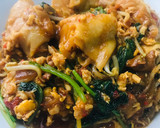 Foto langkah ke 6 dari resep Pangsit goreng ayam jamur.