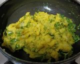 A picture of step 2 of Masala Sandwich.