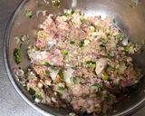 A picture of step 1 of Tofu Gyoza Dumplings.