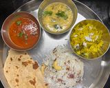 A picture of step 4 of Simple Mangalore thali.