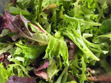 Spicy Honey Lemon Lettuce Salad