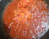 A picture of step 5 of Spagetti with cabbage sauce.