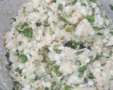 A picture of step 2 of Sabudana potato vada.