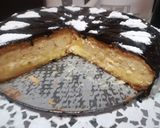 Túrós-pudingos linzer, tortaformában recept fázis 12 fotója