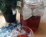 A picture of step 7 of Vickys Plum Gin.