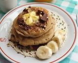 Foto langkah ke 3 dari resep Pancake pisang dan oats sehat.